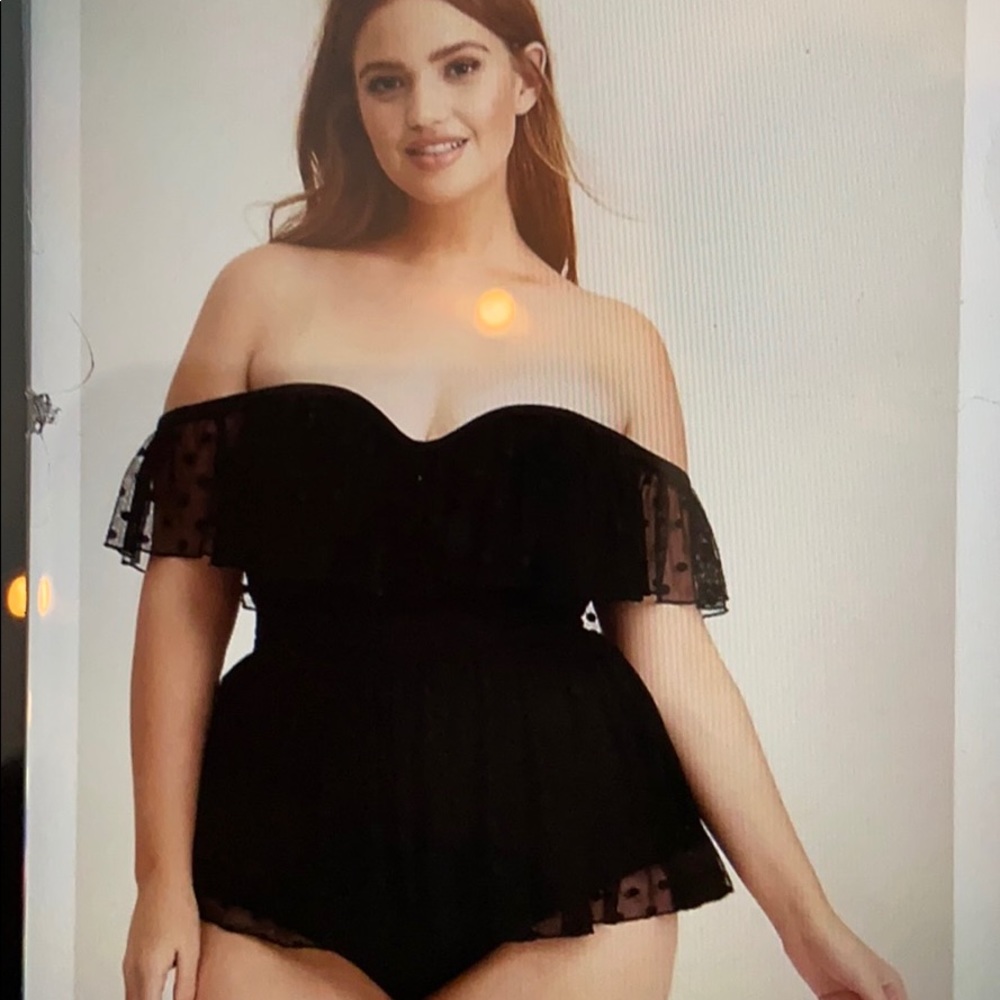 Black swimsuit